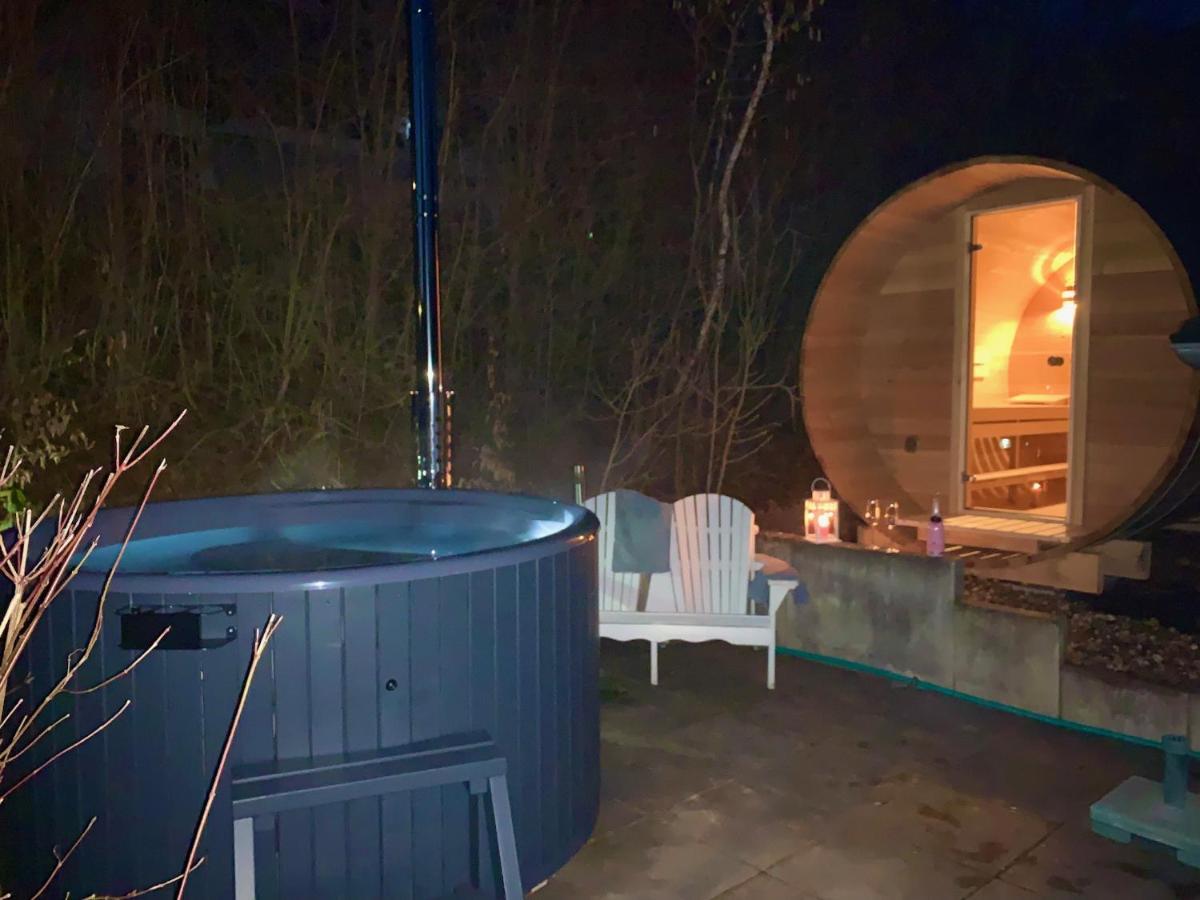 Idylle Seepark - Haus Mit Pool Und Fasssauna 키르하임 외부 사진