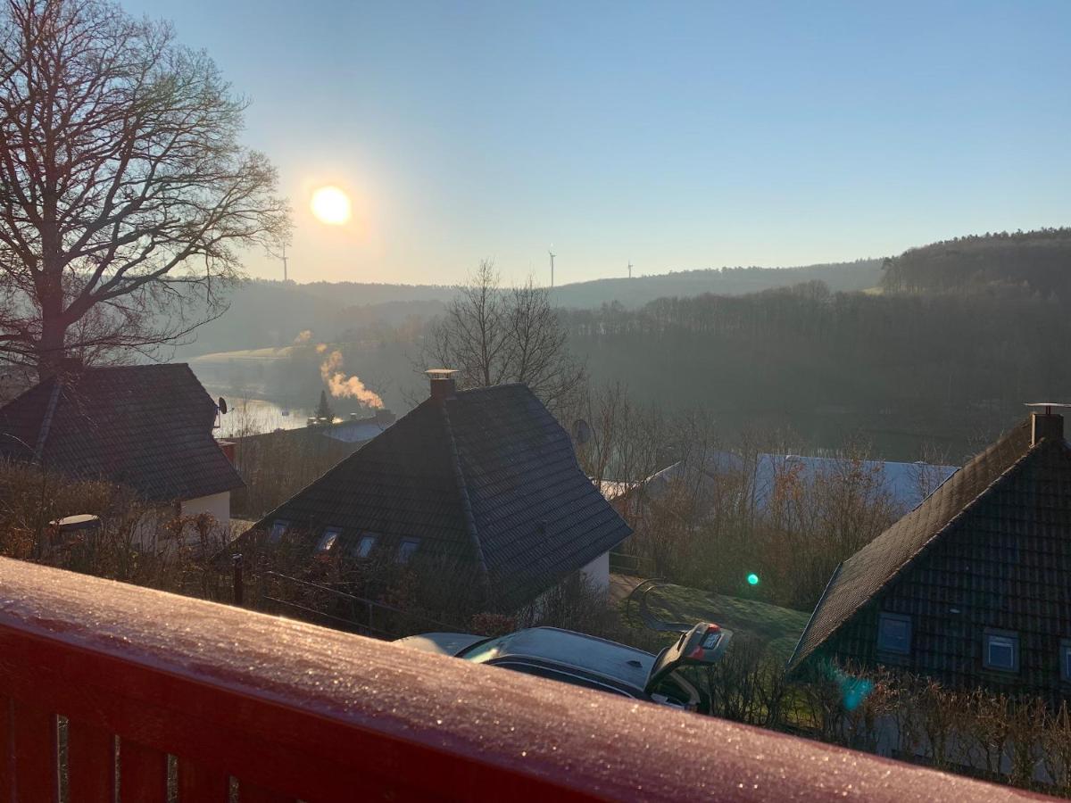 Idylle Seepark - Haus Mit Pool Und Fasssauna 키르하임 외부 사진
